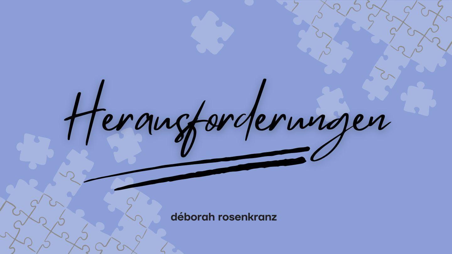 HERAUSFORDERUNGEN - Das solltest du jetzt hören. Psalm 149:4-5 Hoffnung für alle