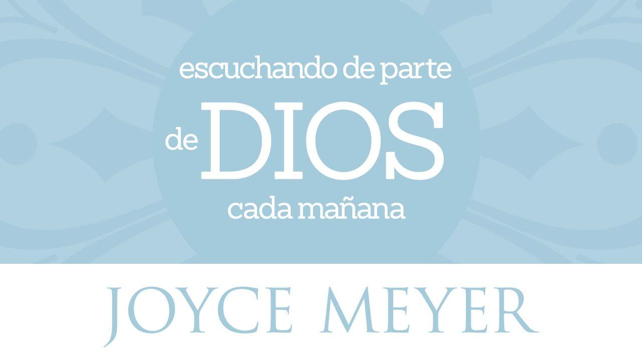 Escuchando de parte de DIOS cada mañana