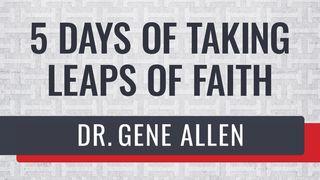 5 Days of Taking Leaps of Faith MARK 11:22 SHEEYU BAIBEL (BSI)