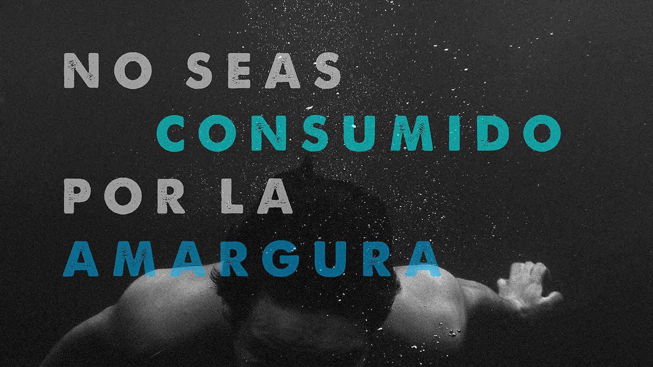 No seas consumido por la amargura