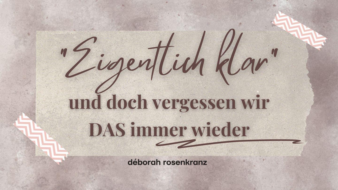 "Eigentlich klar" - und doch vergessen wir DAS immer wieder 1. Mose 39:19-21 Darby Unrevidierte Elberfelder