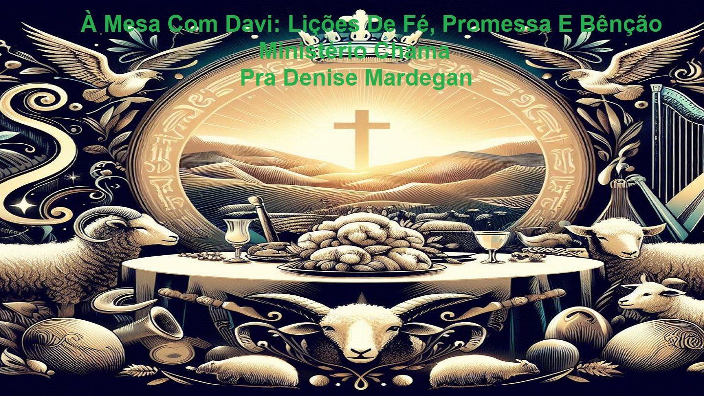 À Mesa Com Davi: Lições De Fé, Promessa E Bênção Salmos 34:1-14 Nova Bíblia Viva Português