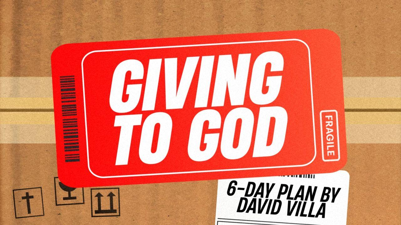 Giving to God