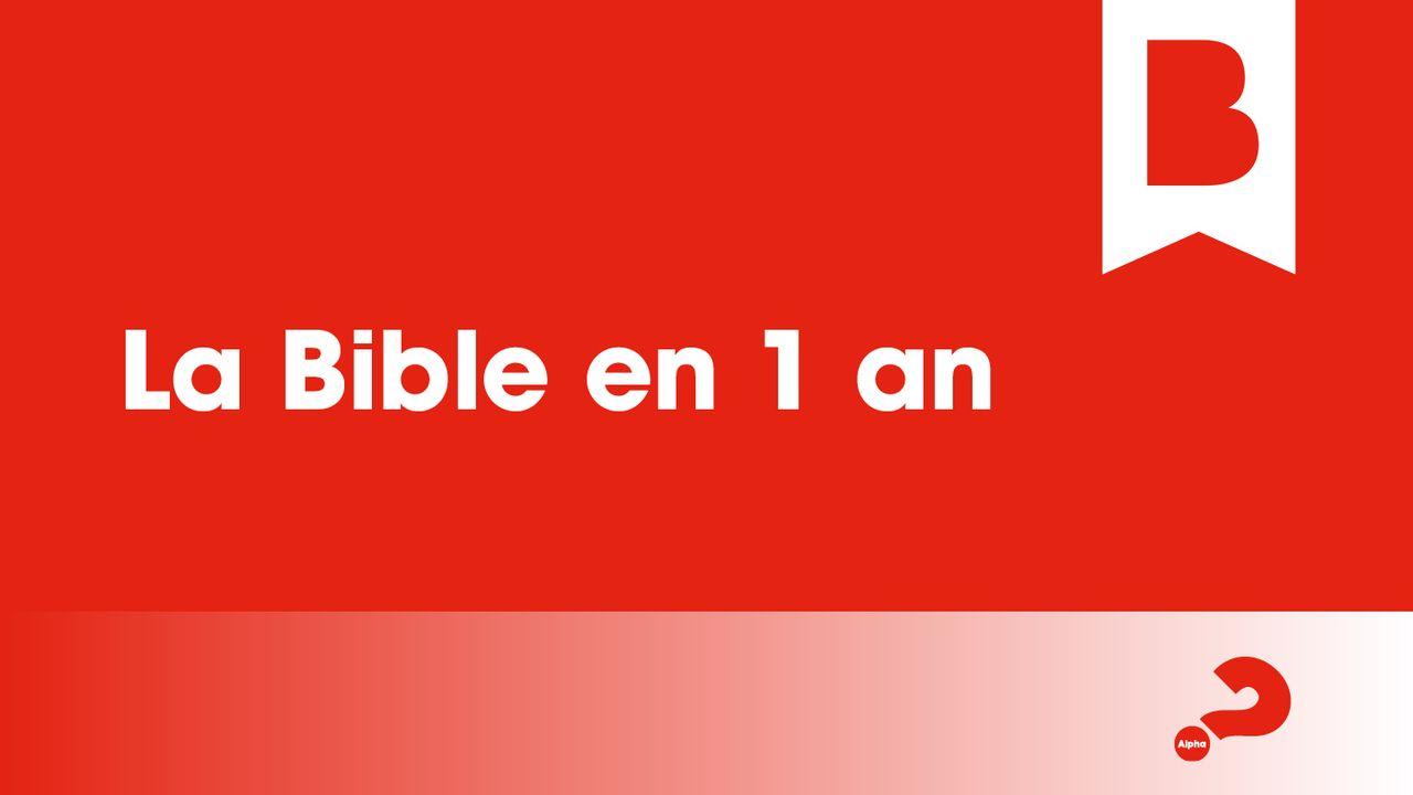 La Bible en 1 an 2024