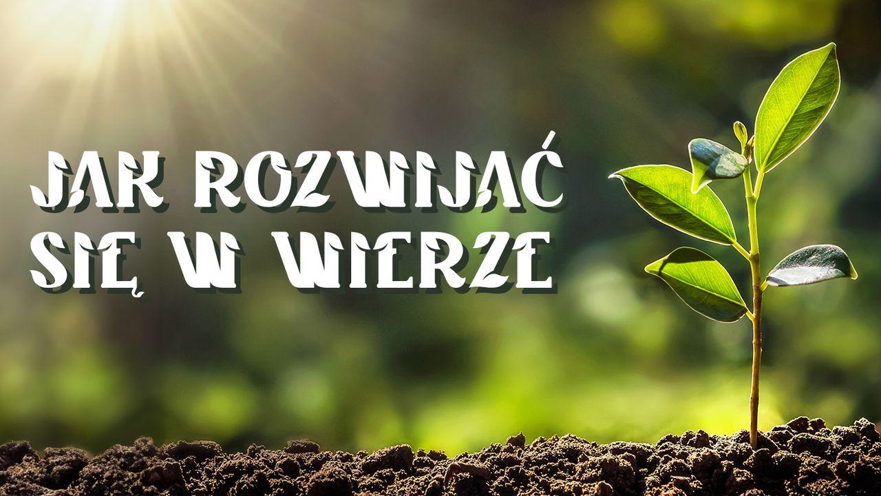 Jak rozwijać się w wierze?