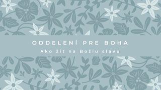 Oddelení pre Boha MATIU 6:30 Havai Niu Testamen