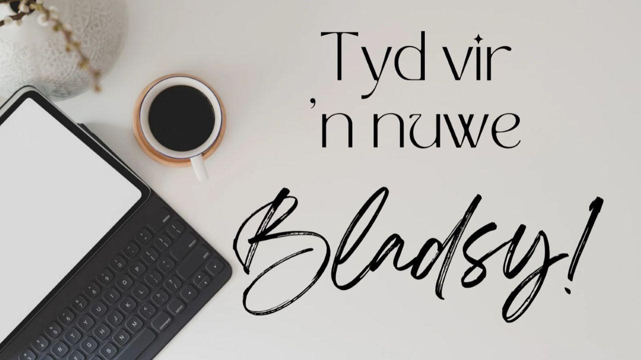 Tyd vir 'n nuwe bladsy!