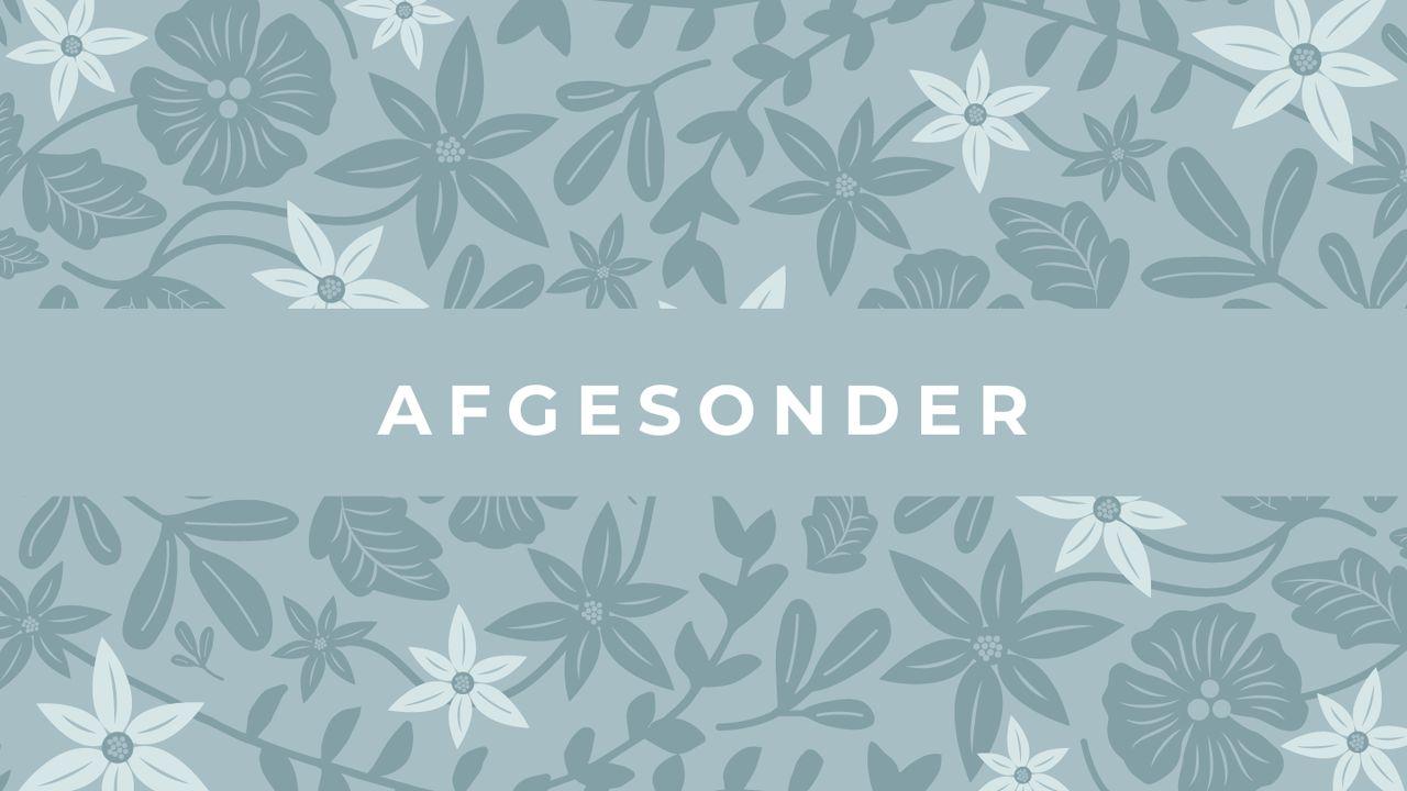 Afgesonder