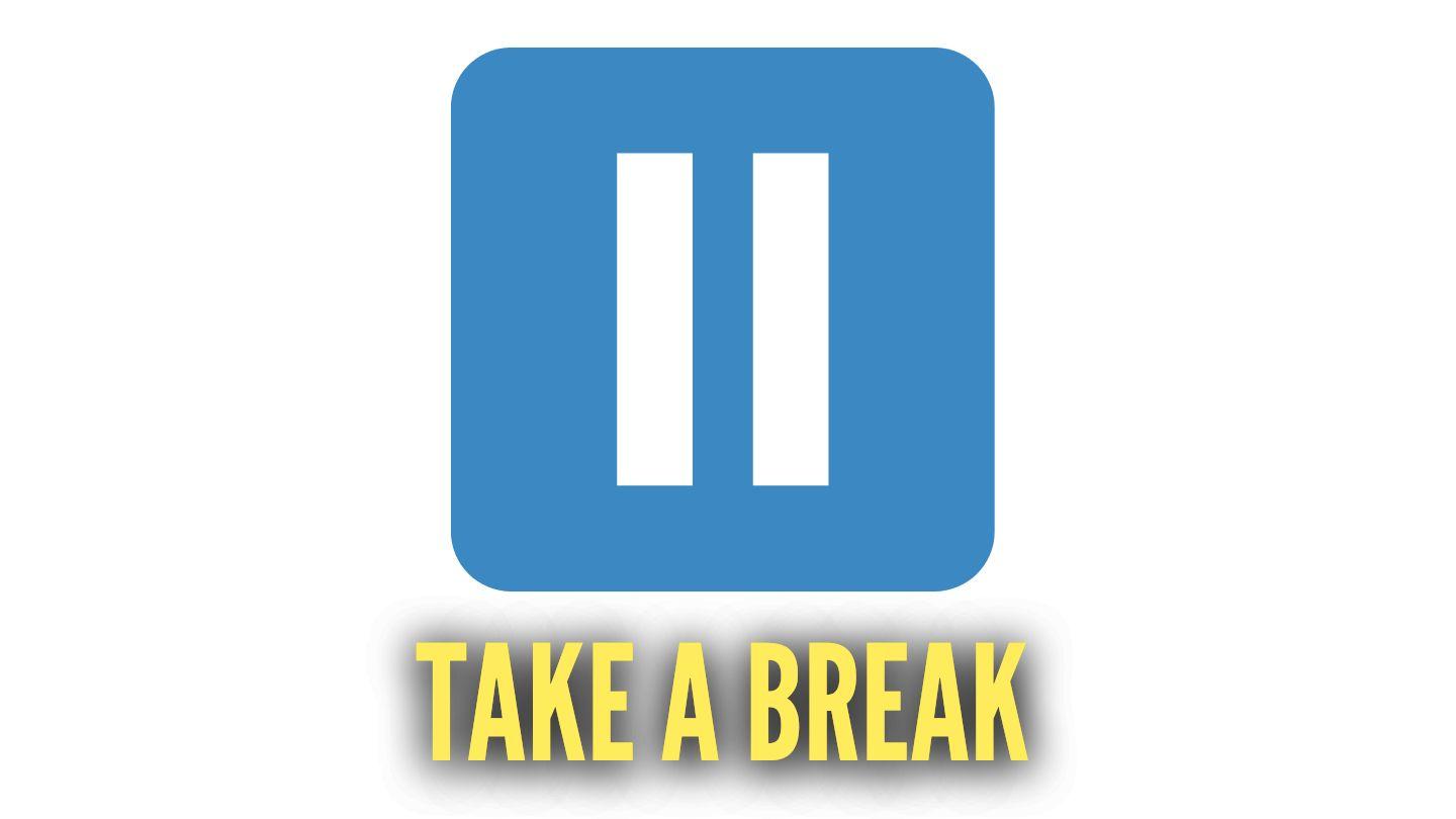 Take a Break Psalm 3:4 King James Version