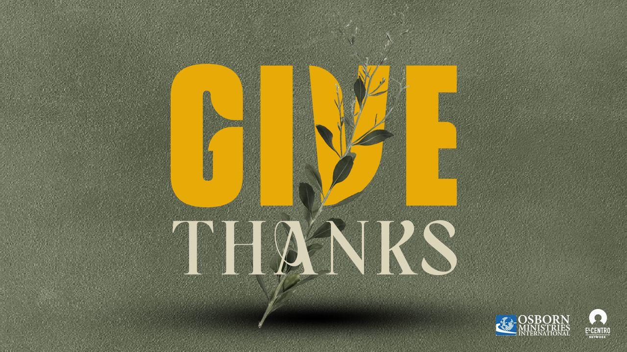 Give Thanks