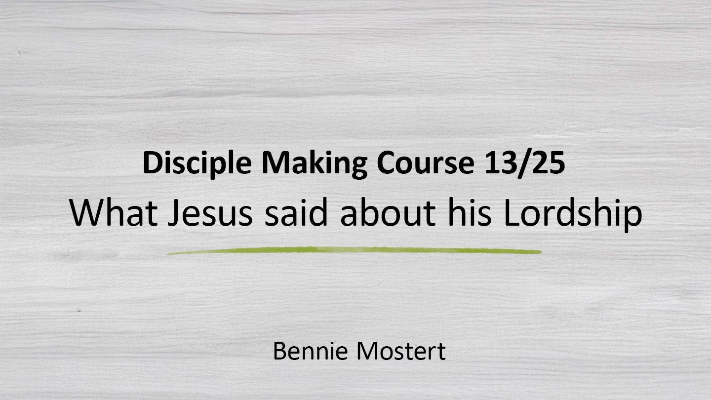 What Jesus Said About His Lordship প্রকাশিত বাক্য 6:17 পবিত্র বাইবেল (কেরী ভার্সন)