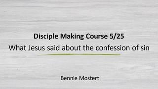 What Jesus Said About Confession of Sin 詩篇 66:18-19 和合本修訂版