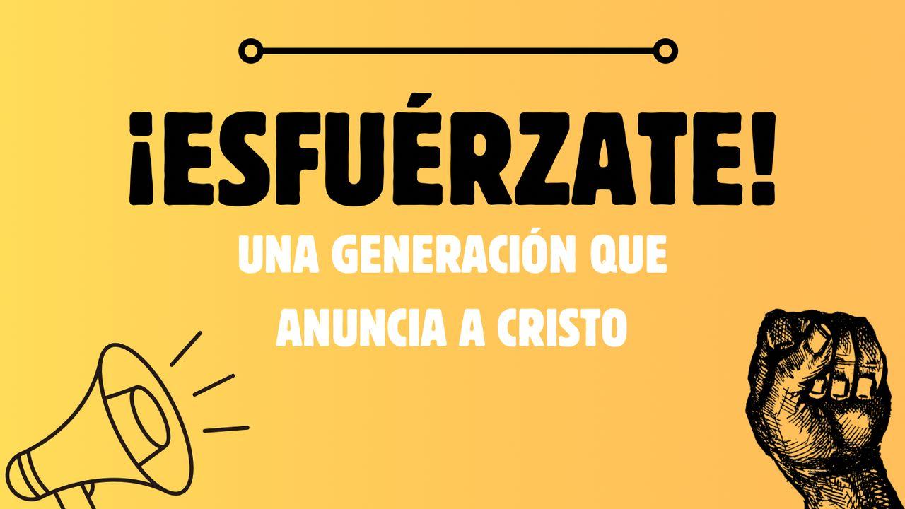 ¡Esfuérzate!