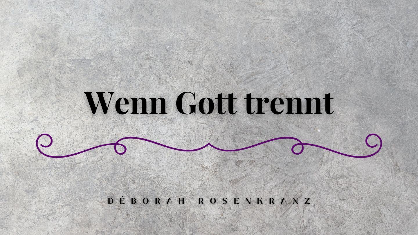 Wenn Gott trennt GENESIS 1:4 Statenvertaling Jongbloed-editie