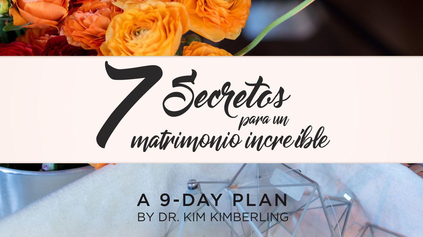 7 Secretos Para Un Matrimonio Increíble 1 Corintios 7:1-40 Reina Valera Contemporánea