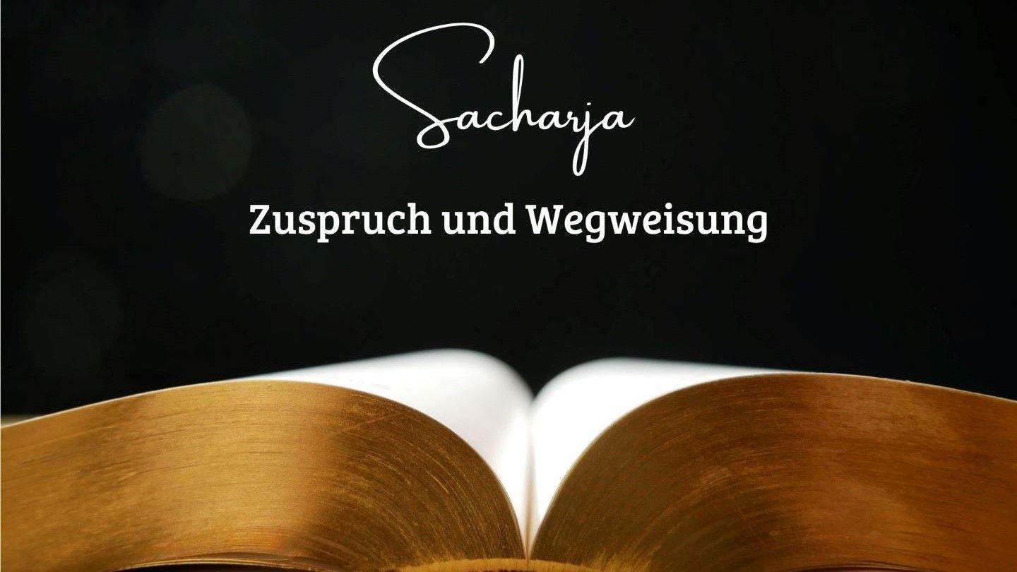Sacharja - Zuspruch und Wegweisung Sacharja 3:1-3 Darby Unrevidierte Elberfelder
