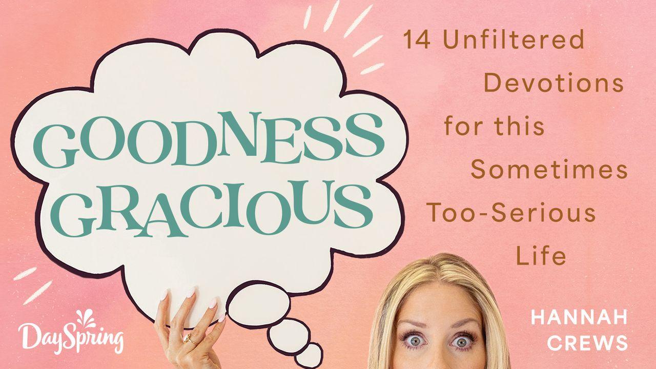 Goodness Gracious: 14 Unfiltered Devotions for This Sometimes-Too-Serious Life
