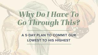 Why Do I Have to Go Through This? A 5-Day Plan to Commit Our Lowest to His Highest 1. Mose 22:1 Lutherbibel 1912