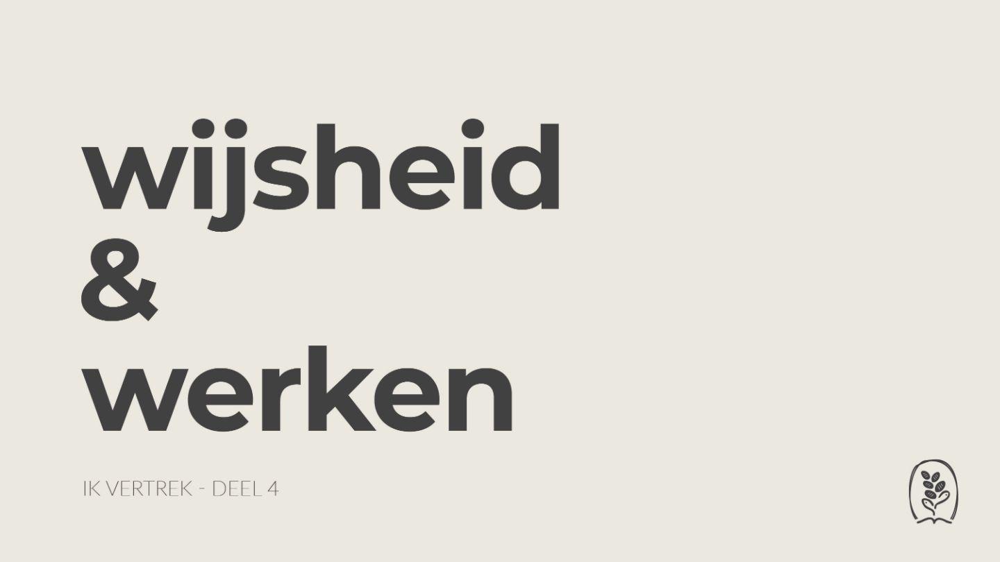 DagelijkseBroodkruimels - Wijsheid & Werken Het evangelie naar Johannes 10:9-27 NBG-vertaling 1951