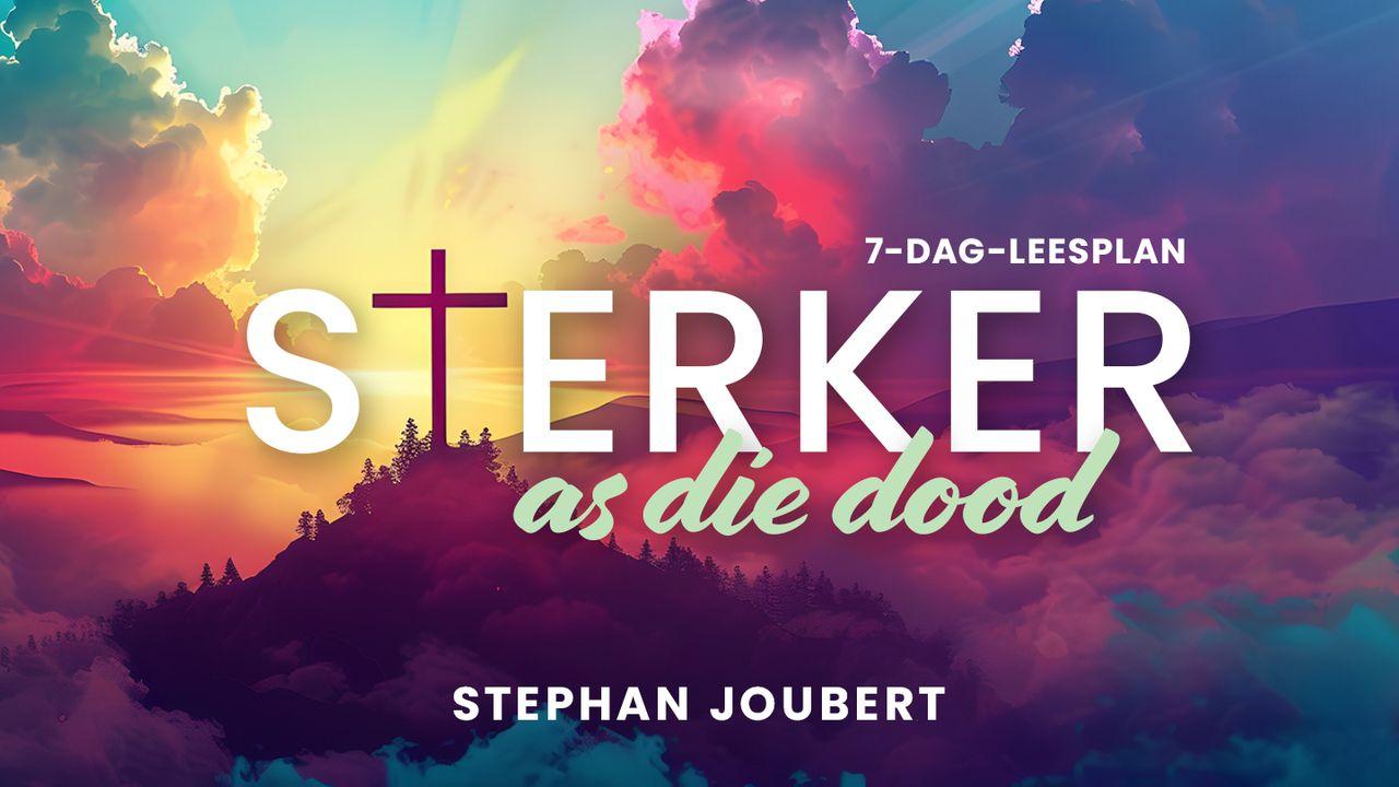 Sterker as die dood