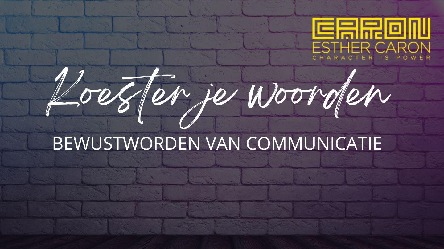 Koester je woorden  Johannes 1:1-28 Herziene Statenvertaling