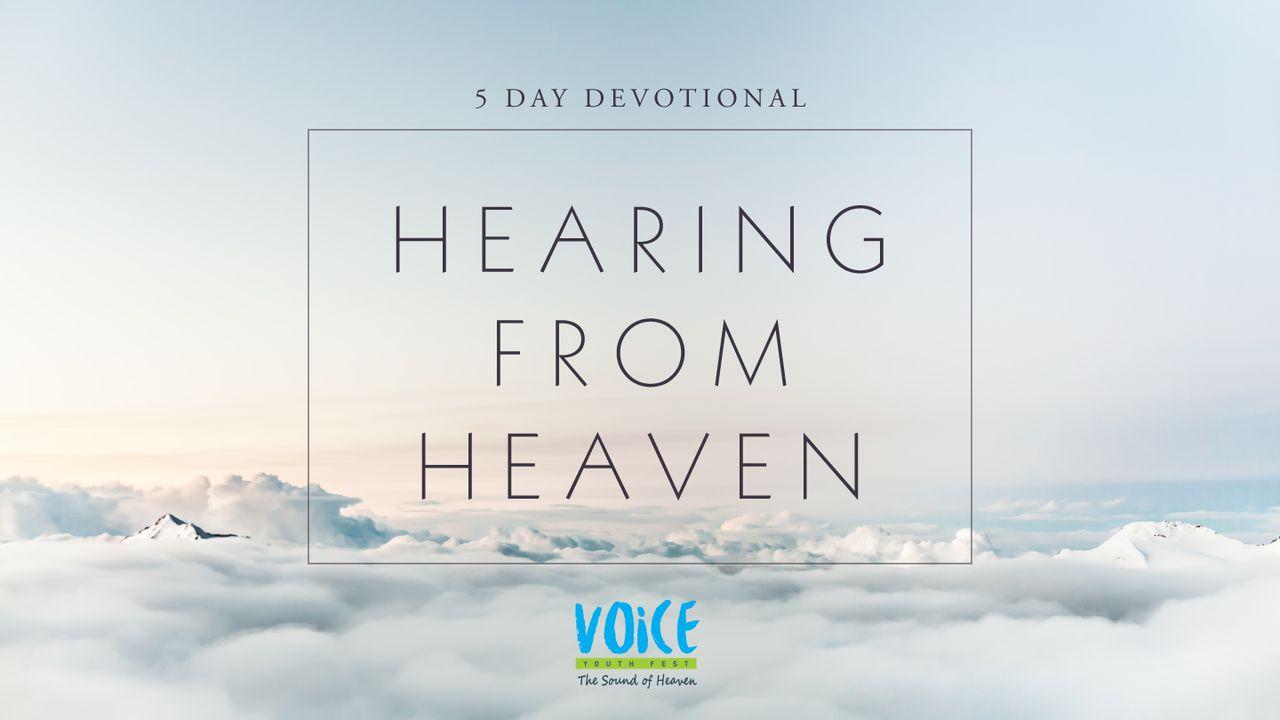 Hearing From Heaven
