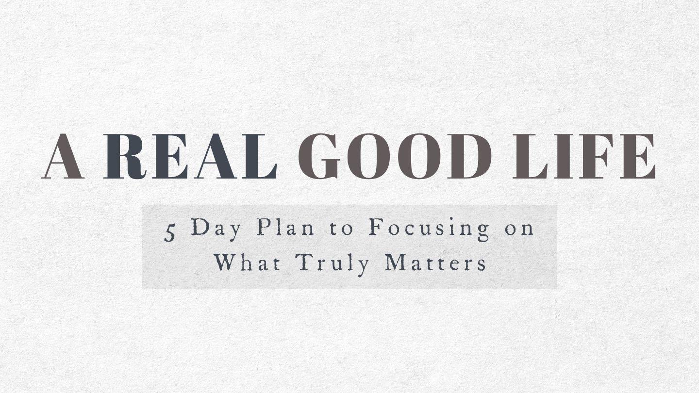 A Real Good Life by Sazan and Stevie Hendrix Psalmynas 143:8 A. Rubšio ir Č. Kavaliausko vertimas be Antrojo Kanono knygų