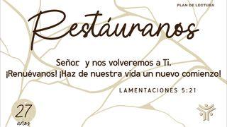 Restáuranos San Lucas 8:27-56 Reina Valera Contemporánea