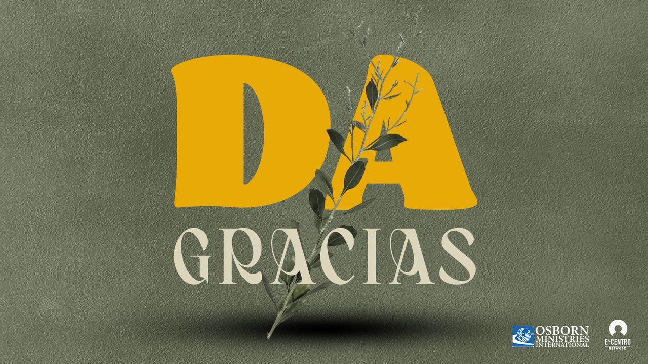 Da gracias