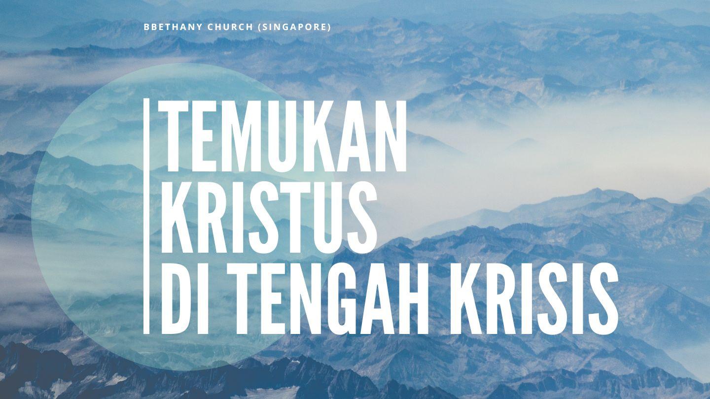 Temukan Kristus Di Tengah Krisis Markus 6:45-56 Alkitab Terjemahan Baru