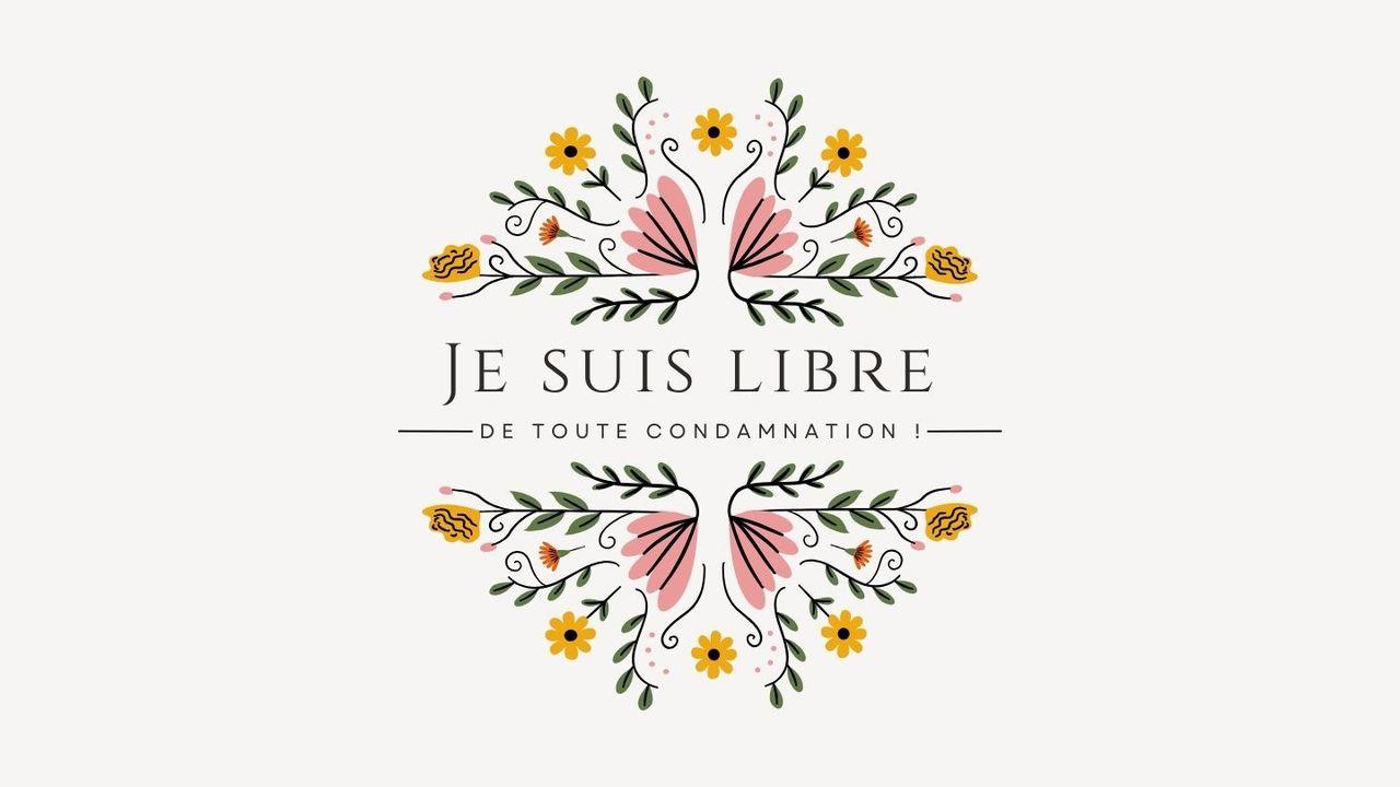 Vous êtes libre de toute condamnation...