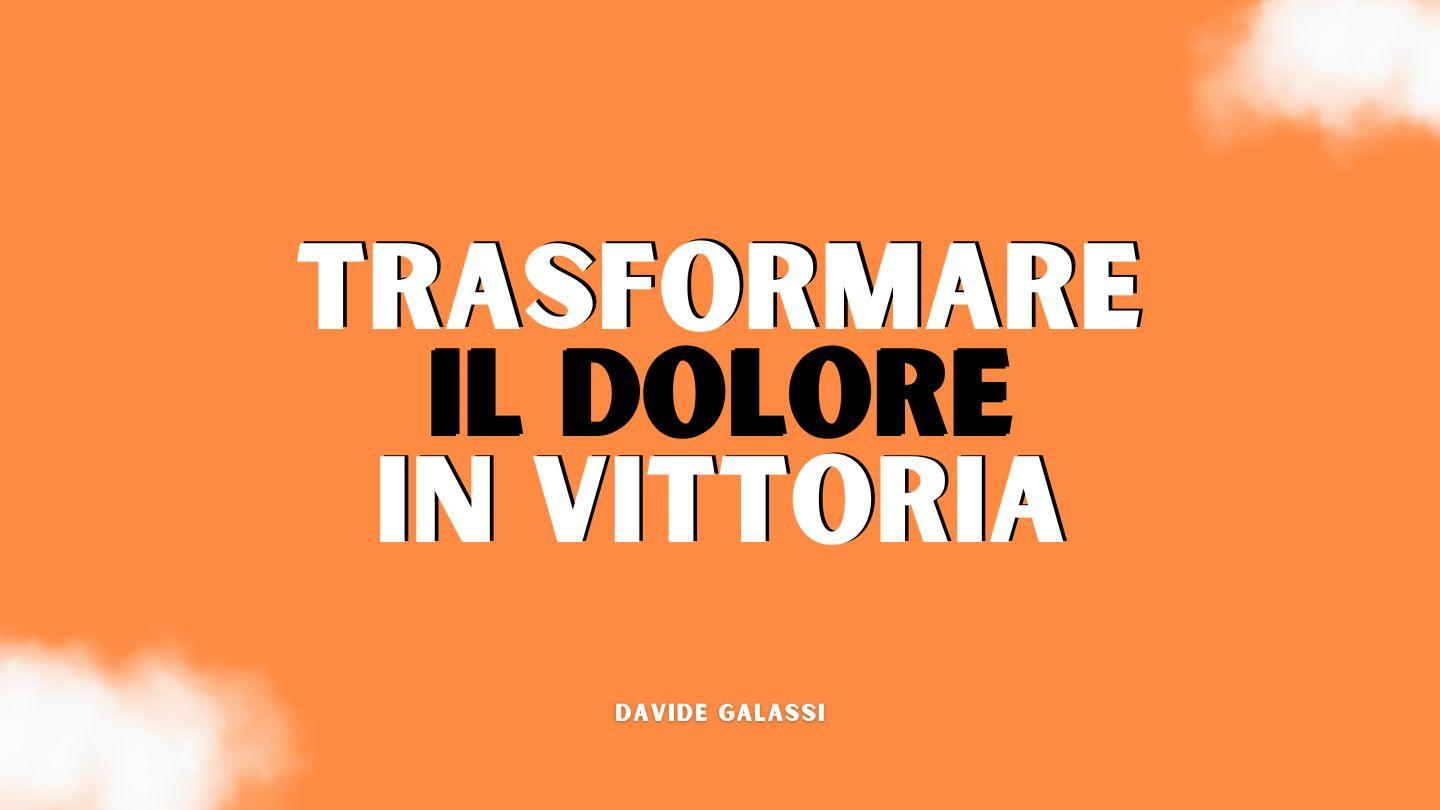 Trasformare Il Dolore in Vittoria EVANGELO DI S. GIOVANNI 11:4-6 Diodati Bibbia 1885