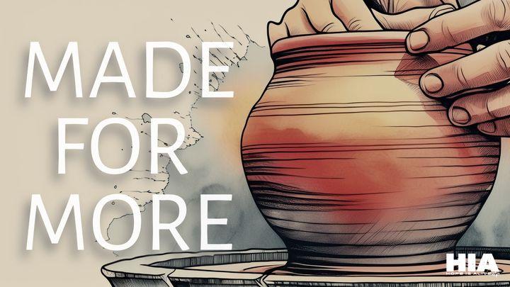 Made for More: Finding Greater Purpose Through Scripture's Well-Known Personalities