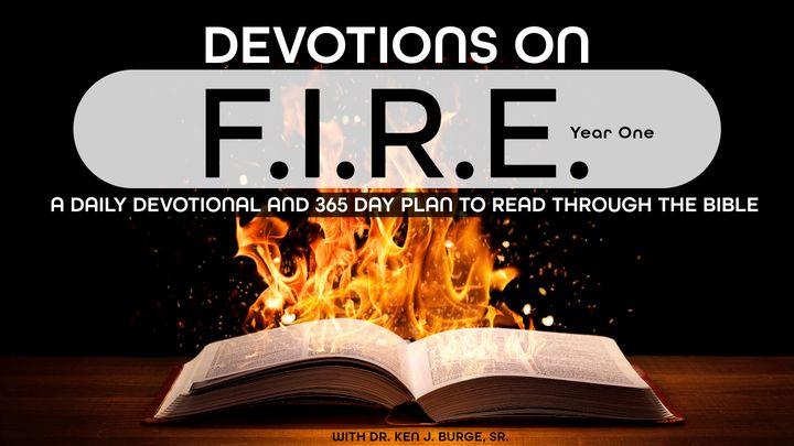 Devotions on F.I.R.E. Year One