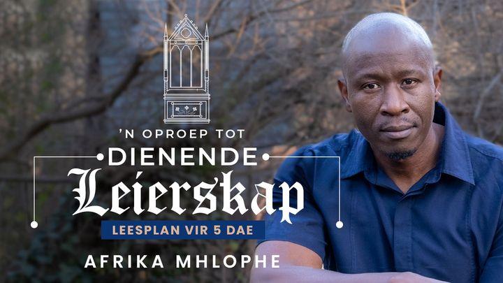’n Oproep tot Dienende Leierskap