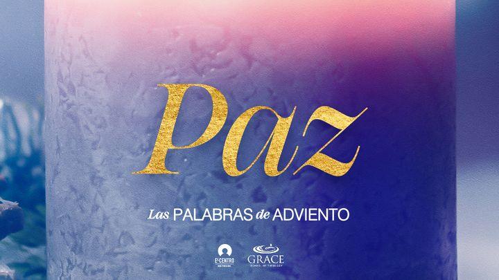 [Las palabras de adviento] PAZ