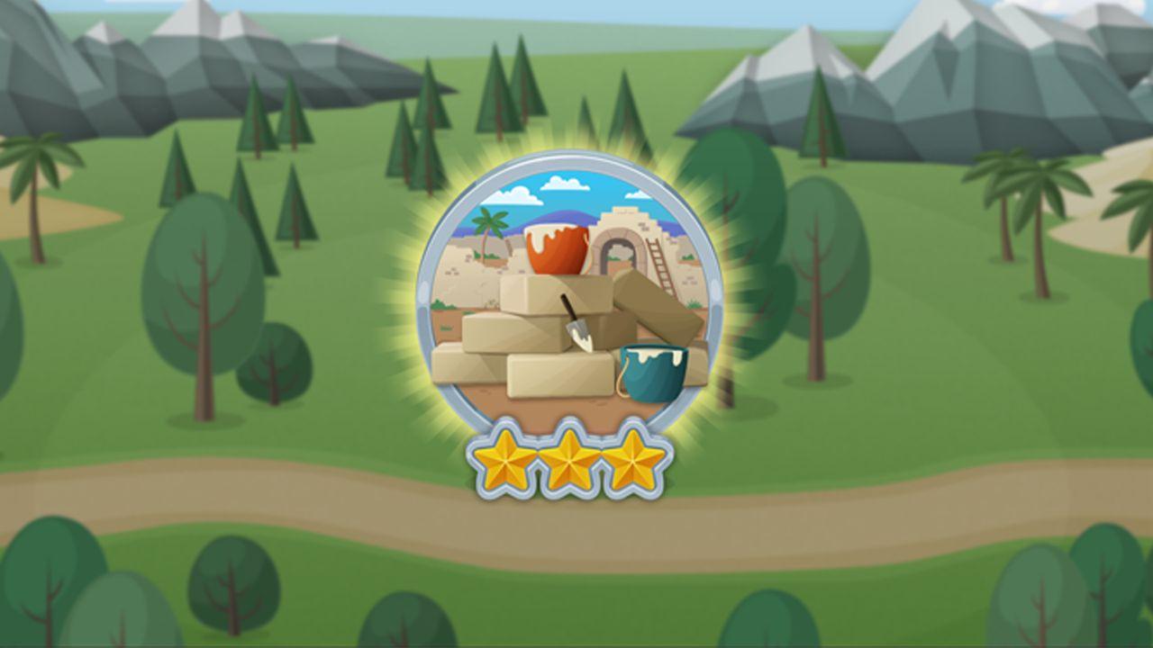 The Walls Go Up (Bible App for Kids)