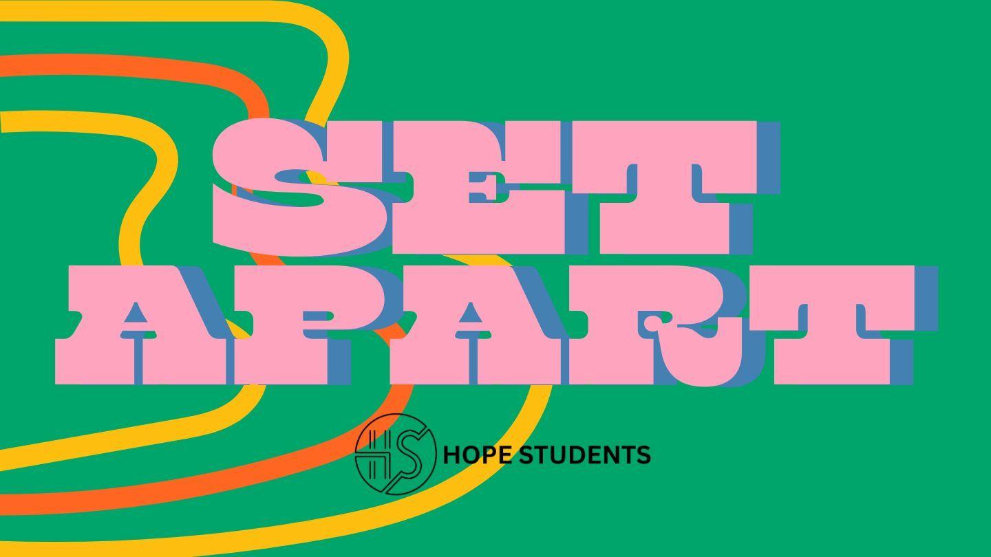 Set Apart