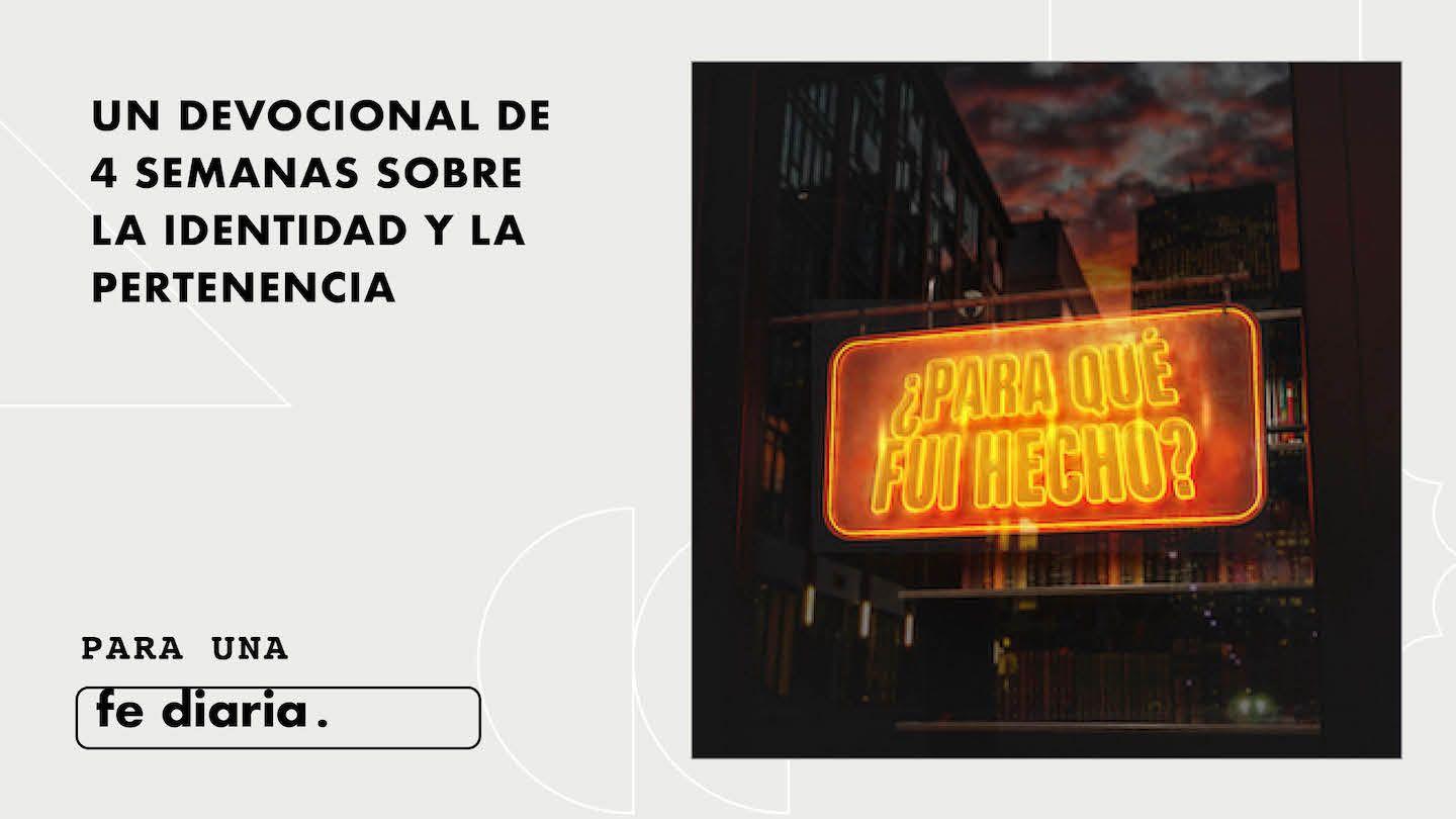 ¿Para Qué Fui Hecho?