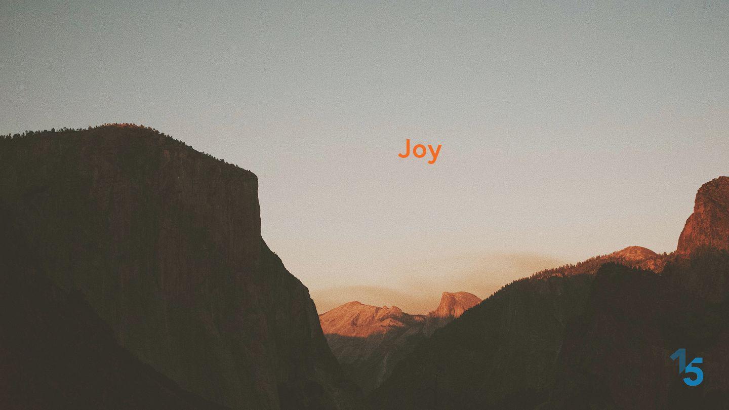 Joy Isaiah 55:13 King James Version