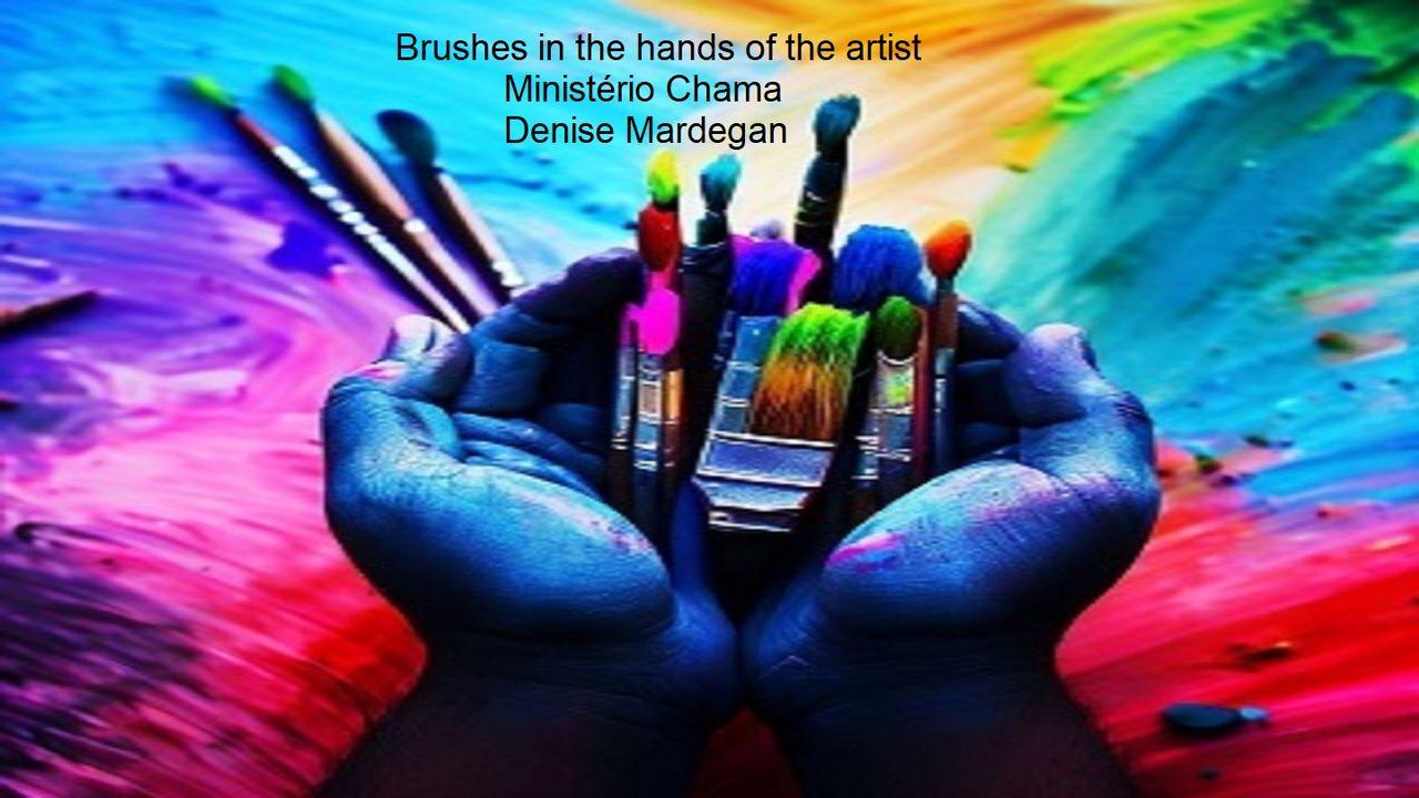 Brushes in the Hands of the Artist