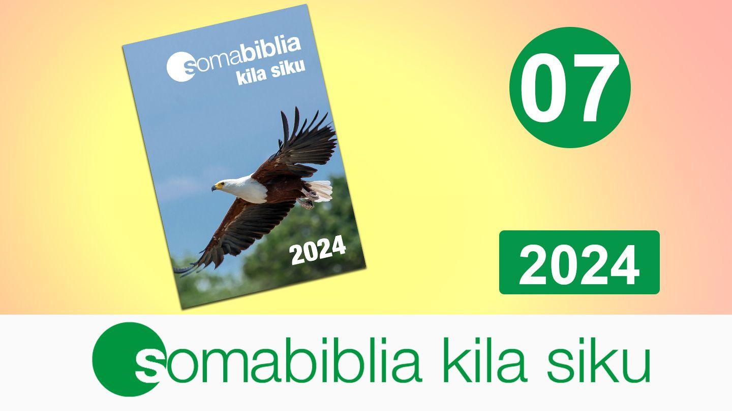Soma Biblia Kila Siku 07/2024 Methiu 14:30 Iwo Surua Mua Wie Pha Bible
