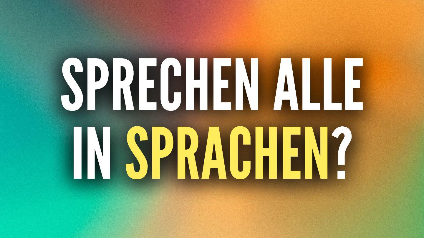 Sprechen alle in Sprachen? 1 Corinthians 12:30-31 English Standard Version Revision 2016
