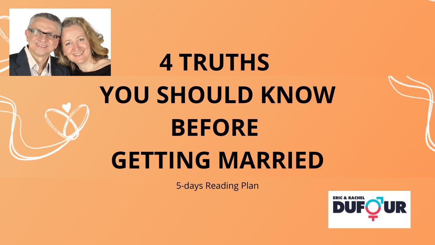 4 TRUTHS YOU SHOULD KNOW BEFORE GETTING MARRIED Matyu 12:35 Iyo