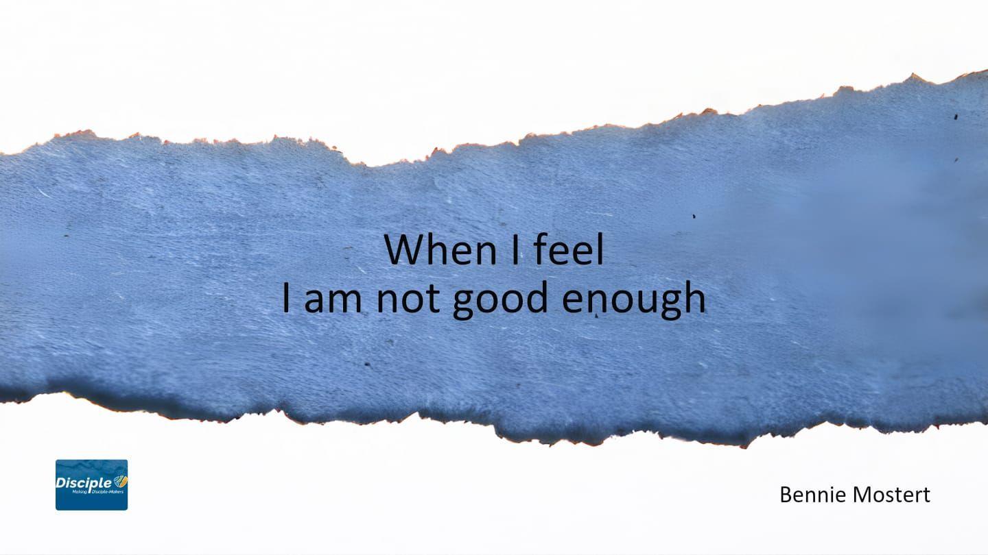 When I Feel I Am Not Good Enough Mphattuwelo 28:20-22 Nleehano Nonaanano Imeetto; Moçambique