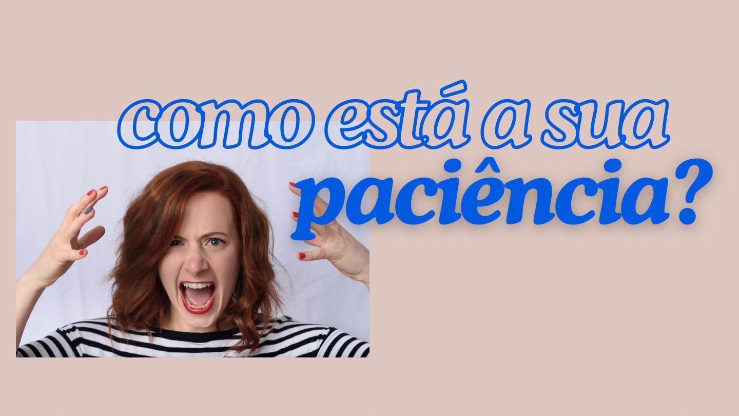 Como Está a Sua Paciência? Isaías 38:14-20 Bíblia Sagrada, Nova Versão Transformadora