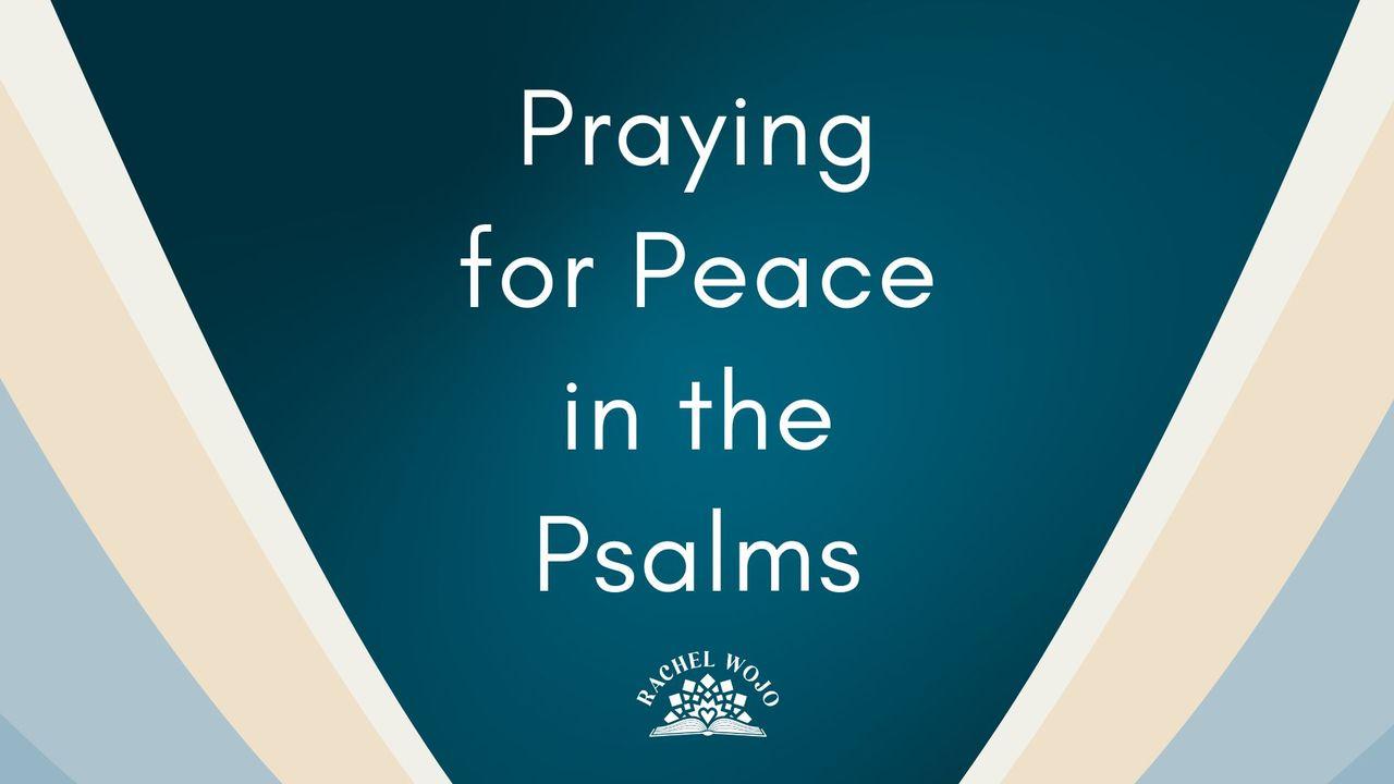 Praying for Peace From Psalms