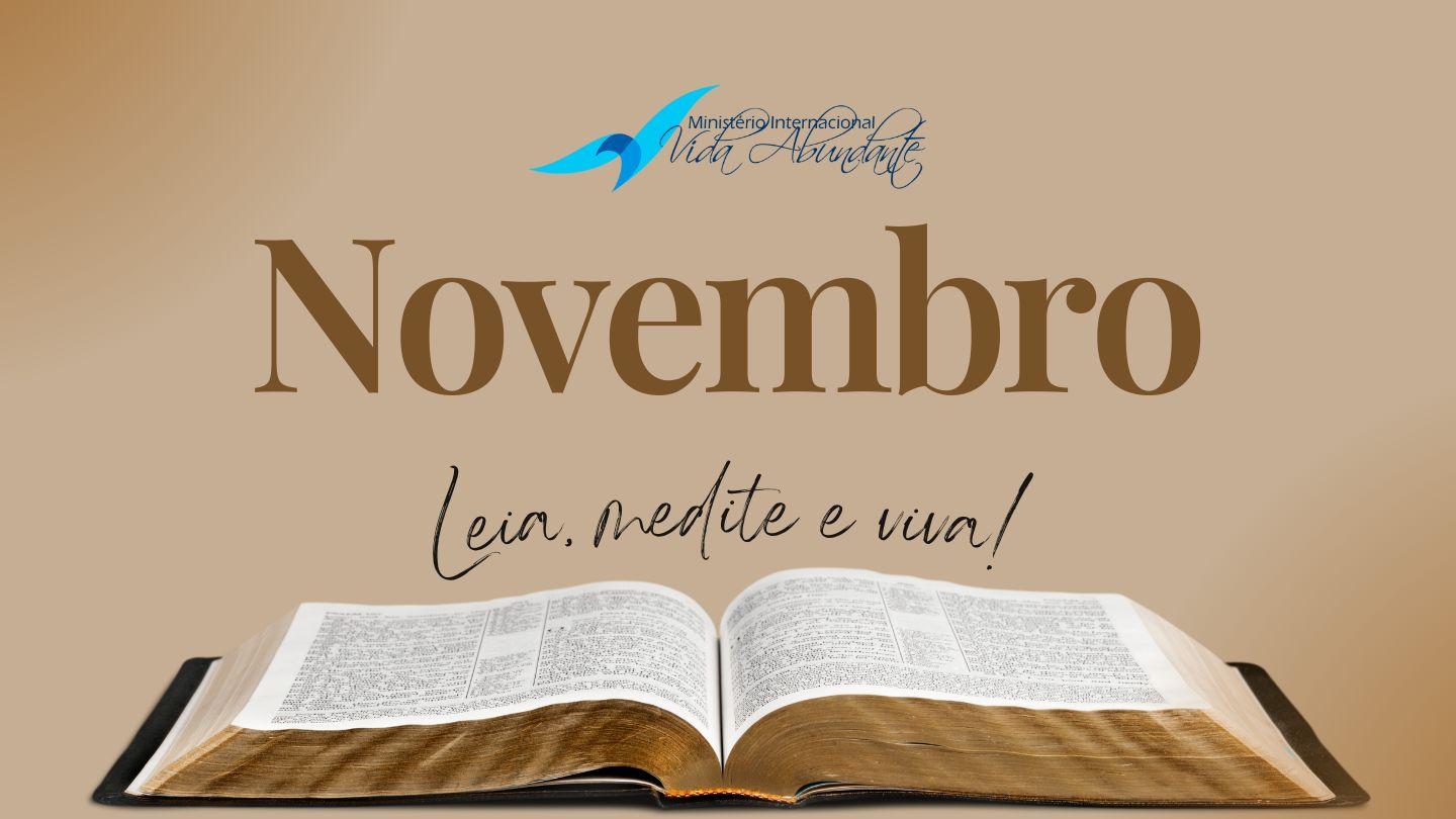 Plano De Leitura Mensal Vida Abundante (Novembro)