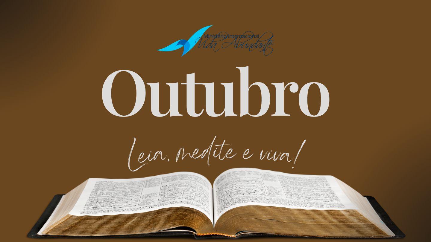 Plano De Leitura Mensal Vida Abundante (Outubro)