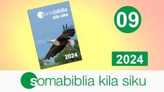 Soma Biblia Kila Siku 09/2024 Mt 26:14-15 Maandiko Matakatifu ya Mungu Yaitwayo Biblia